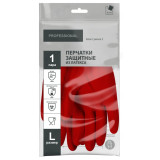 Перчатки латексные КЩС ADM Professional (L) 333KHSC красный