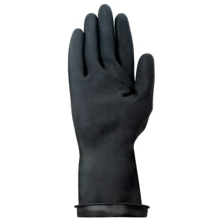 Перчатки латексные КЩС ADM Professional (L) KCS2-21 черный-3