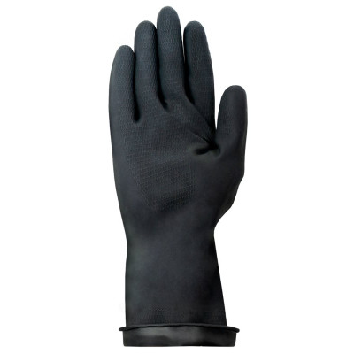 Перчатки латексные КЩС ADM Professional (L) KCS2-21 черный-3