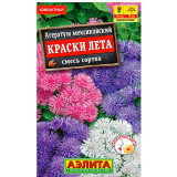 Семена агератум Мексиканский Краски лета смесь 0,1г Аэлита