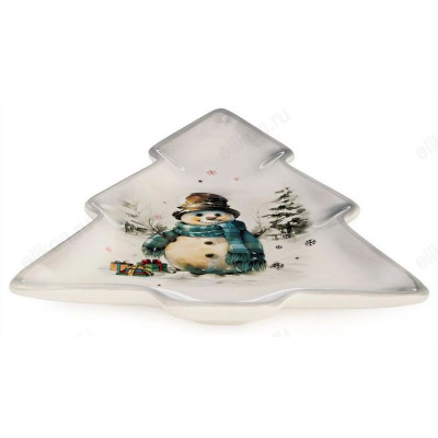 Блюдо для сервировки Agness "С новым годом!" 358-2323-1