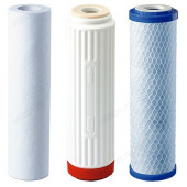 Комплект картриджей Аквафор Трио РР5-04-02 для жесткой воды 3шт. Комплект картриджей Аквафор Трио РР5-04-02 для жесткой воды 3шт.