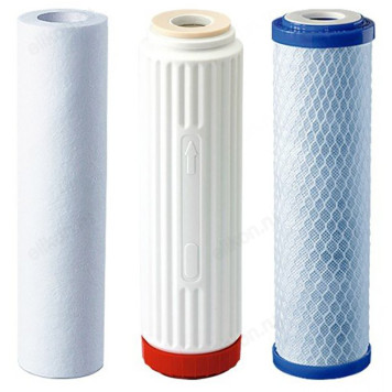 Комплект картриджей Аквафор Трио РР5-04-02 для жесткой воды 3шт.