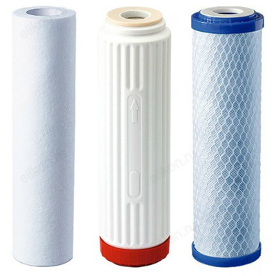 Комплект картриджей Аквафор Трио РР5-04-02 для жесткой воды 3шт.