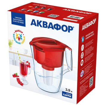 Фильтр очистки воды ' Гарри' А5 красный (+ доп. картридж) АКВАФОР Гарри А5допкартридж-3