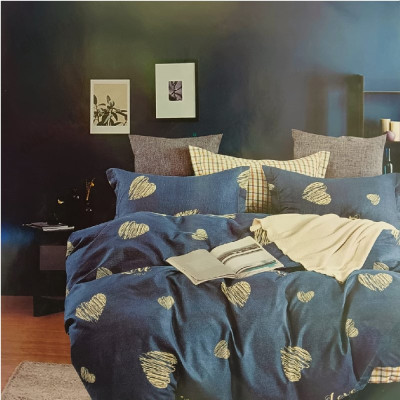 Набор для сна Аланна 1,5 спальный Сатин простыня на резинке-1