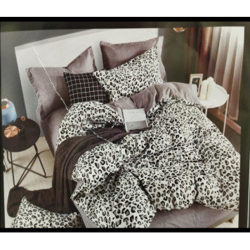 Набор для сна Аланна 2 спальный Сатин простыня на резинке