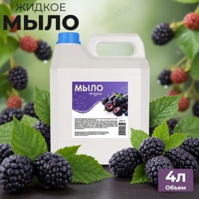 Жидкое мыло ALBA Ежевика 4л (канистра) ЭС-00000962