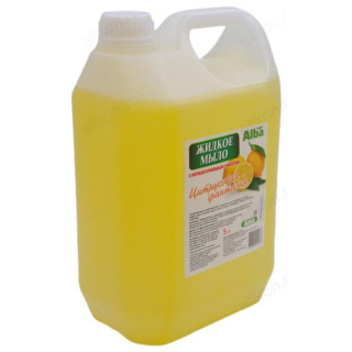 Жидкое мыло Alba Цитрусовая фантазия 5 л, канистра-2