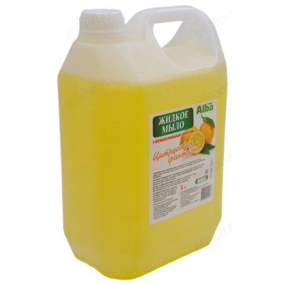 Жидкое мыло Alba Цитрусовая фантазия 5 л, канистра-2