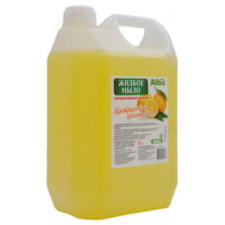 Жидкое мыло Alba Цитрусовая фантазия 5 л, канистра