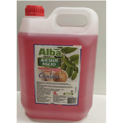 Жидкое мыло Alba Сандал, 5 л, канистра-1
