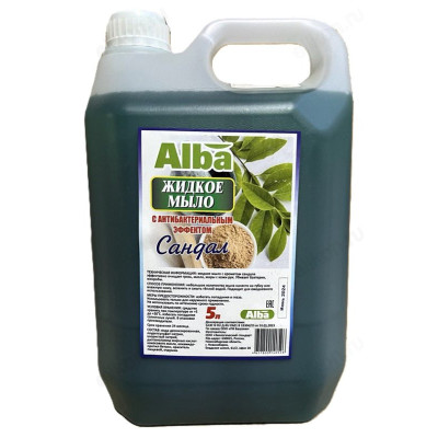 Жидкое мыло Alba Сандал, 5 л, канистра-2