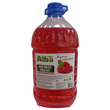 Жидкое мыло Alba Малина в карамели, 5 л