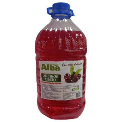 Жидкое мыло ALBA Спелая вишня 5л