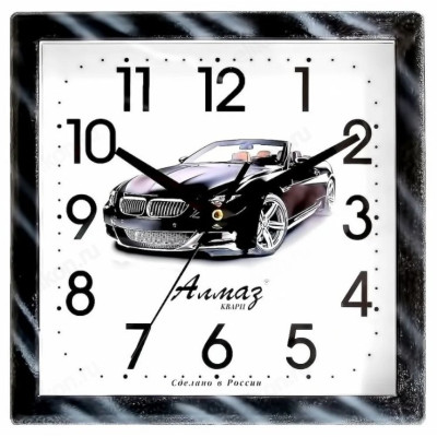 Часы настенные АЛМАЗ М44