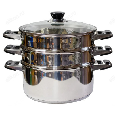 Мантоварка стальная АЛТЫН ТРС 3секции-2