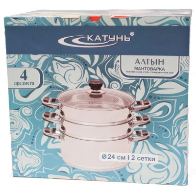 Мантоварка стальная АЛТЫН ТРС 3секции-5