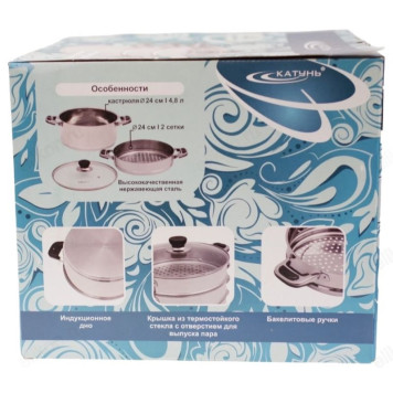 Мантоварка стальная АЛТЫН ТРС 3секции-6