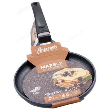 Сковорода блинная AMERCOOK AC-6601 20см-2