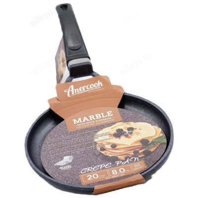Сковорода блинная AMERCOOK AC-6601 20см-2