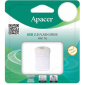 Память USB 64GB Apacer Flash Drive AH 116 White Память USB 64GB Apacer Flash Drive AH 116 White