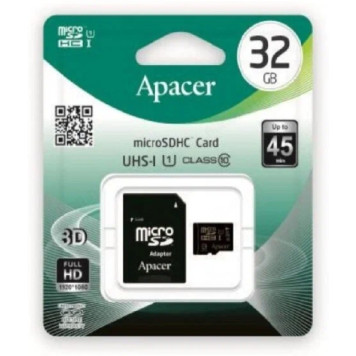 Карта MicroSD   8GB Apacer Class10 UHS-I