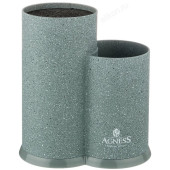 Подставка для ножей Agness "Монблан" 911-684, 20х12х22см