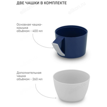 Термос стекло ARCTICA 1010-1000-BL синий-9