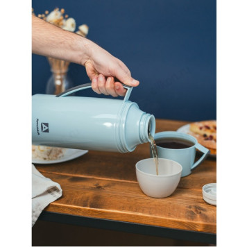 Термос стекло ARCTICA 1010-1700-CN 1.7л голубой-8