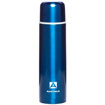 Термос металл ARCTICA 102-1000 синий-4