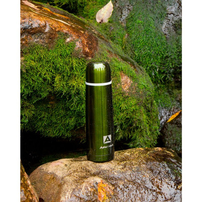 Термос металл ARCTICA 102-1000-GN 1л зеленый-2