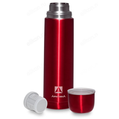 Термос металл ARCTICA 102-1000 красный-1