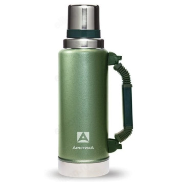 Термос металл ARCTICA 106-1250P зеленый 1,25л-4