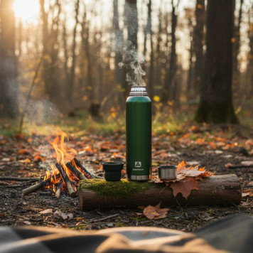 Термос металл ARCTICA 106-1600 зеленый-10