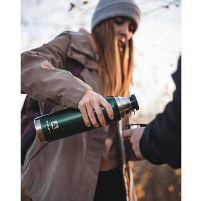 Термос металл ARCTICA 106-1600 зеленый-6