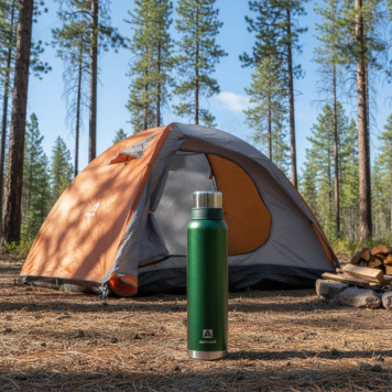 Термос металл ARCTICA 106-1600 зеленый-9