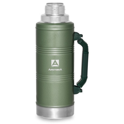 Термос металл ARCTICA 106-2200Р зелёный-2