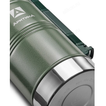 Термос металл ARCTICA 106-2200Р зелёный-4