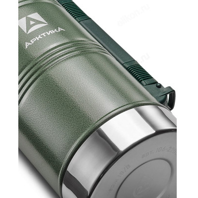 Термос металл ARCTICA 106-2200Р зелёный-4