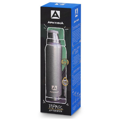 Термос металл ARCTICA 106-750 серебряный-4
