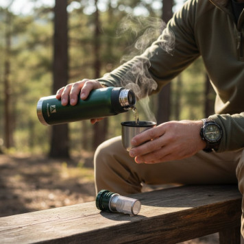 Термос металл ARCTICA 106-900 С (с ситечком)-11