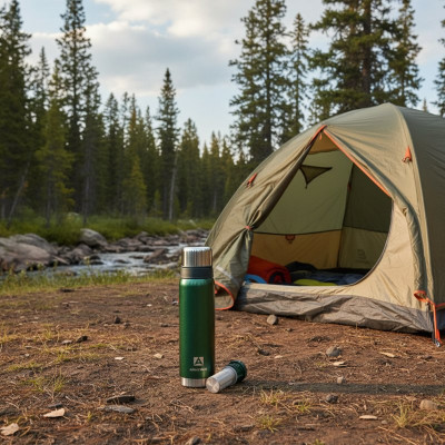 Термос металл ARCTICA 106-900 С (с ситечком)-8