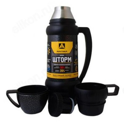 Термос металл ARCTICA Шторм 109-1000М 1,0л-1