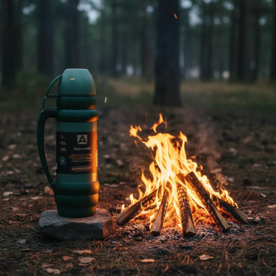 Термос металл ARCTICA Шторм 109-1000М-GN 1,0л зеленый-8