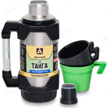 Термос металл ARCTICA Тайга 110-1500 1,5л-3