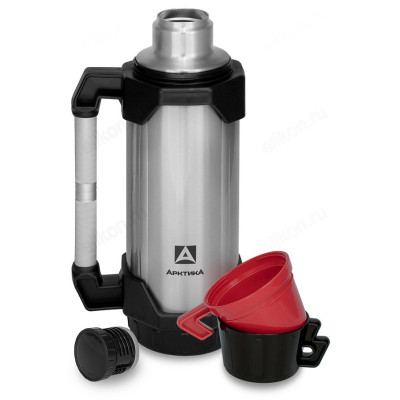 Термос металл ARCTICA Тайга 110-2200 2,2л красный-1