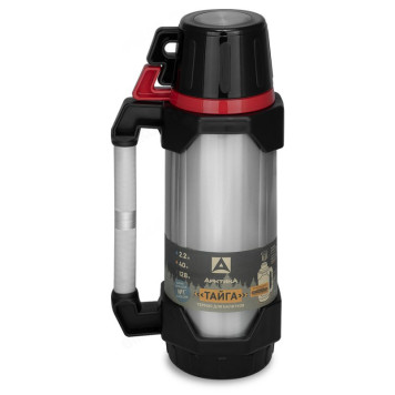 Термос металл ARCTICA Тайга 110-2200 2,2л красный-2