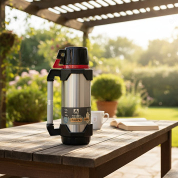 Термос металл ARCTICA Тайга 110-2200 2,2л красный-5