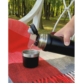 Термос металл ARCTICA 111-600-BKT 600мл черный-5